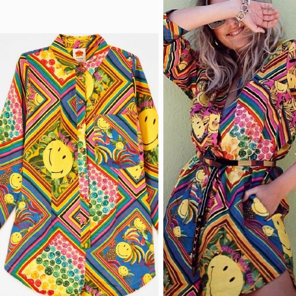 Farm Rio Smiley Romper